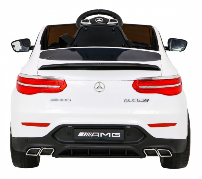 Mercedes Benz GLC63S dla dzieci, Biały SUV + Pilot + Napęd 4x4-6 7021 