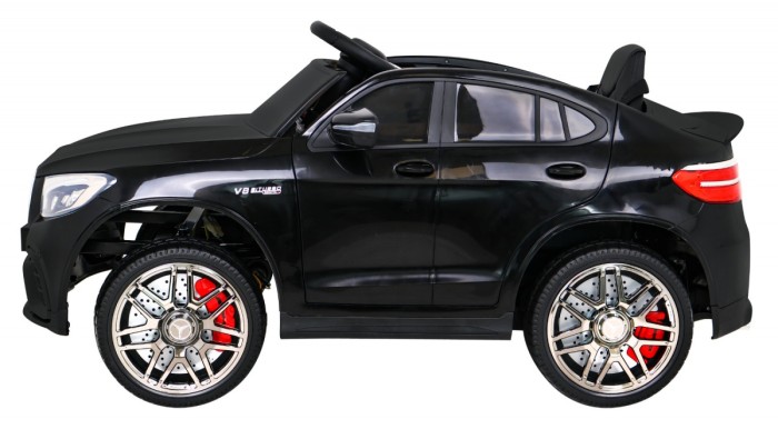 Mercedes Benz GLC63S dla dzieci Czarny Suv + Pilot + Napęd 4x4-3 7022 