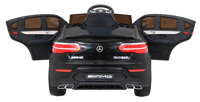 Mercedes Benz GLC63S dla dzieci Czarny Suv + Pilot + Napęd 4x4-6 7022 