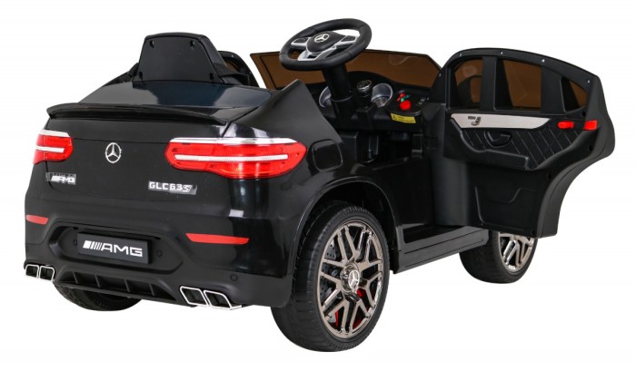 Mercedes Benz GLC63S dla dzieci Czarny Suv + Pilot + Napęd 4x4-8 7022 