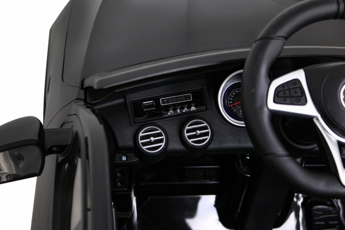 Mercedes Benz GLC63S dla dzieci Czarny Suv + Pilot + Napęd 4x4-10 7022 