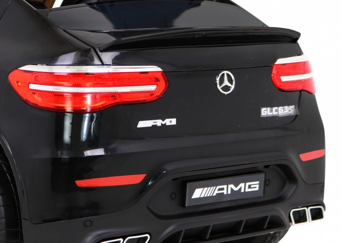 Mercedes Benz GLC63S dla dzieci Czarny Suv + Pilot + Napęd 4x4-14 7022 