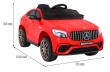 Mercedes Benz GLC63S dla dzieci Czerwony SUV + Pilot-2 7023 