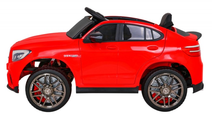 Mercedes Benz GLC63S dla dzieci Czerwony SUV + Pilot-4 7023 