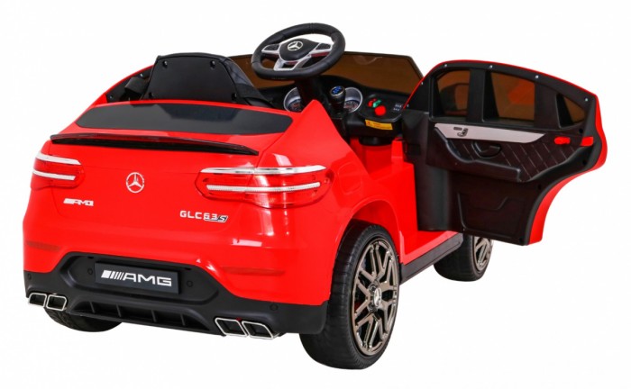 Mercedes Benz GLC63S dla dzieci Czerwony SUV + Pilot-8 7023 