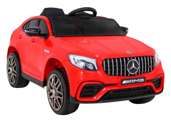 Mercedes Benz GLC63S dla dzieci Czerwony SUV + Pilot-9 7023 