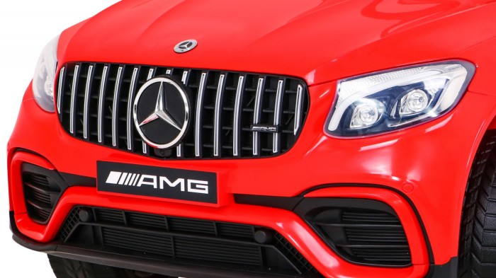 Mercedes Benz GLC63S dla dzieci Czerwony SUV + Pilot-10 7023 