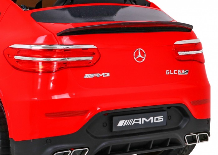 Mercedes Benz GLC63S dla dzieci Czerwony SUV + Pilot-11 7023 