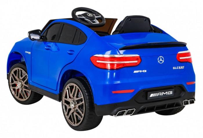 Mercedes Benz GLC63S dla dzieci Niebieski SUV z pilotem-5 7024 