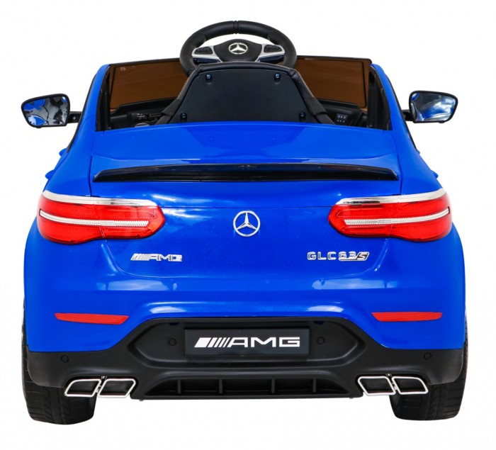 Mercedes Benz GLC63S dla dzieci Niebieski SUV z pilotem-6 7024 