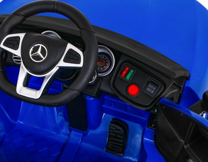 Mercedes Benz GLC63S dla dzieci Niebieski SUV z pilotem-9 7024 