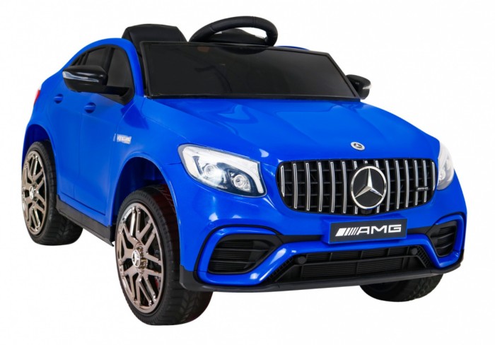 Mercedes Benz GLC63S dla dzieci Niebieski SUV z pilotem-11 7024 