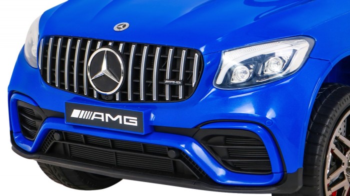 Mercedes Benz GLC63S dla dzieci Niebieski SUV z pilotem-12 7024 