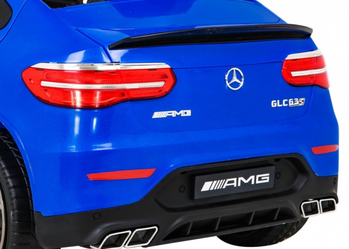 Mercedes Benz GLC63S dla dzieci Niebieski SUV z pilotem-13 7024 