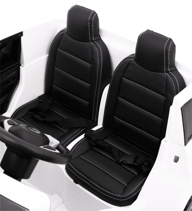 Auto na akumulator Mercedes AMG GLS63 dla dzieci Biały + Lakierowany + 4x4 + Nawiew powietrza-8 7025 