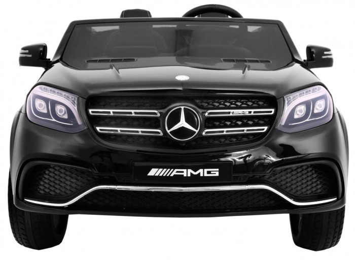 Auto na akumulator Mercedes AMG GLS63 dla dzieci Czarny + Lakierowany + 4x4 + Nawiew powietrza-2 7026 
