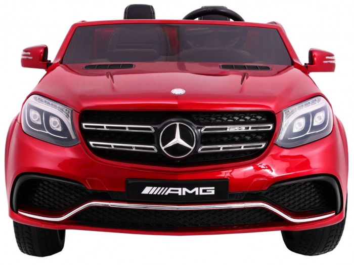 Auto na akumulator Mercedes AMG GLS63 dla dzieci Czerwony SUV + Lakierowany + 4x4-2 7027 