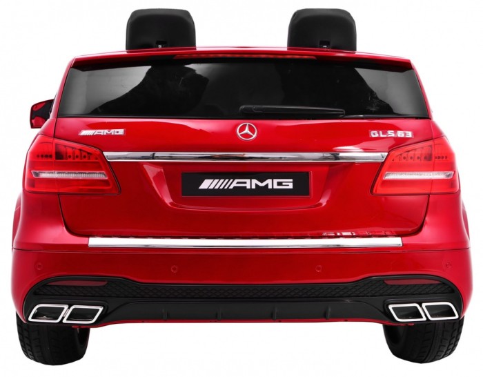 Auto na akumulator Mercedes AMG GLS63 dla dzieci Czerwony SUV + Lakierowany + 4x4-5 7027 