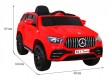 Pojazd Mercedes BENZ M-Class Czerwony-2 7033 