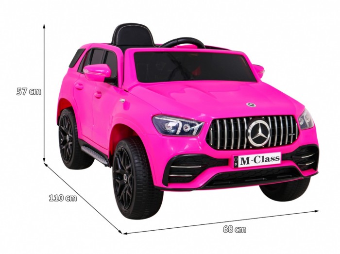 Pojazd Mercedes BENZ M-Class Różowy SUV-2 7034 