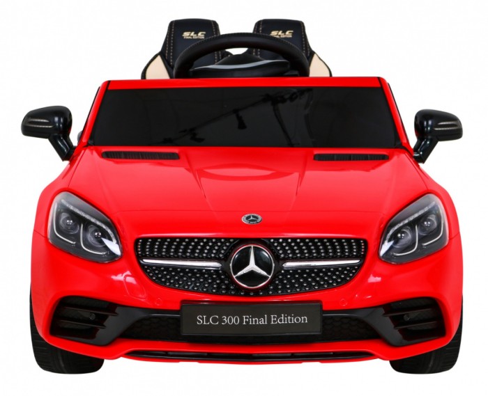 Mercedes Benz SLC300 Auto na akumulator dla dzieci Czerwony + Dźwięki MP3 Światła + Pilot + Wolny Start-3 7036 