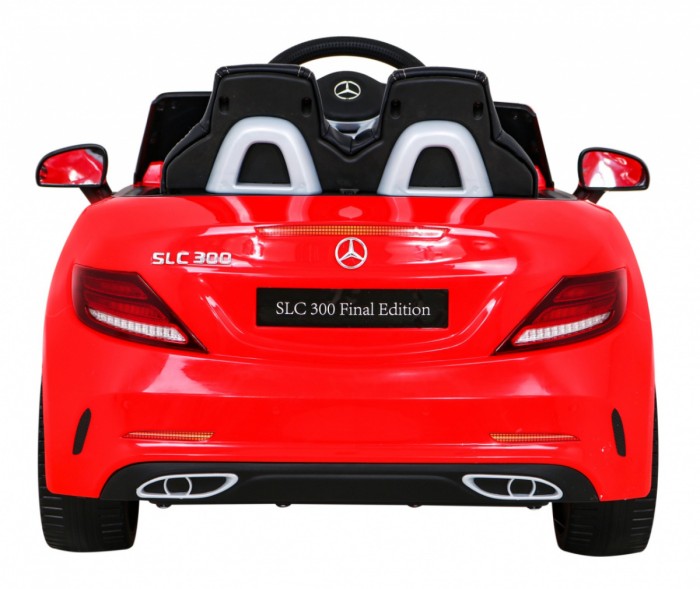 Mercedes Benz SLC300 Auto na akumulator dla dzieci Czerwony + Dźwięki MP3 Światła + Pilot + Wolny Start-6 7036 