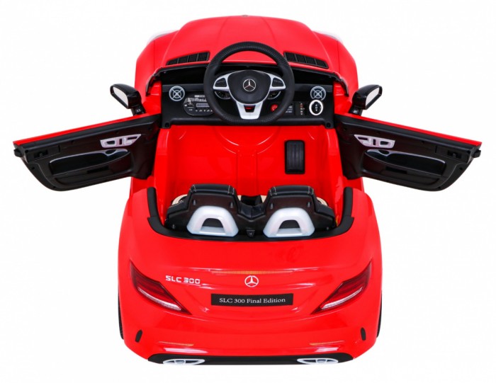 Mercedes Benz SLC300 Auto na akumulator dla dzieci Czerwony + Dźwięki MP3 Światła + Pilot + Wolny Start-7 7036 