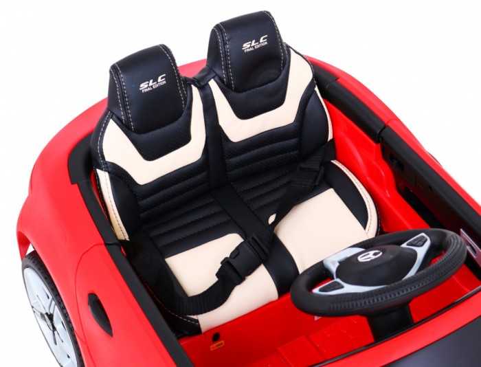 Mercedes Benz SLC300 Auto na akumulator dla dzieci Czerwony + Dźwięki MP3 Światła + Pilot + Wolny Start-11 7036 