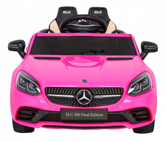 Mercedes Benz SLC300 Auto na akumulator dla dzieci Różowy + Dźwięki MP3 Światła + Pilot + Wolny Start-3 7037 