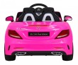 Mercedes Benz SLC300 Auto na akumulator dla dzieci Różowy + Dźwięki MP3 Światła + Pilot + Wolny Start-6 7037 