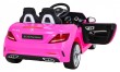 Mercedes Benz SLC300 Auto na akumulator dla dzieci Różowy + Dźwięki MP3 Światła + Pilot + Wolny Start-8 7037 
