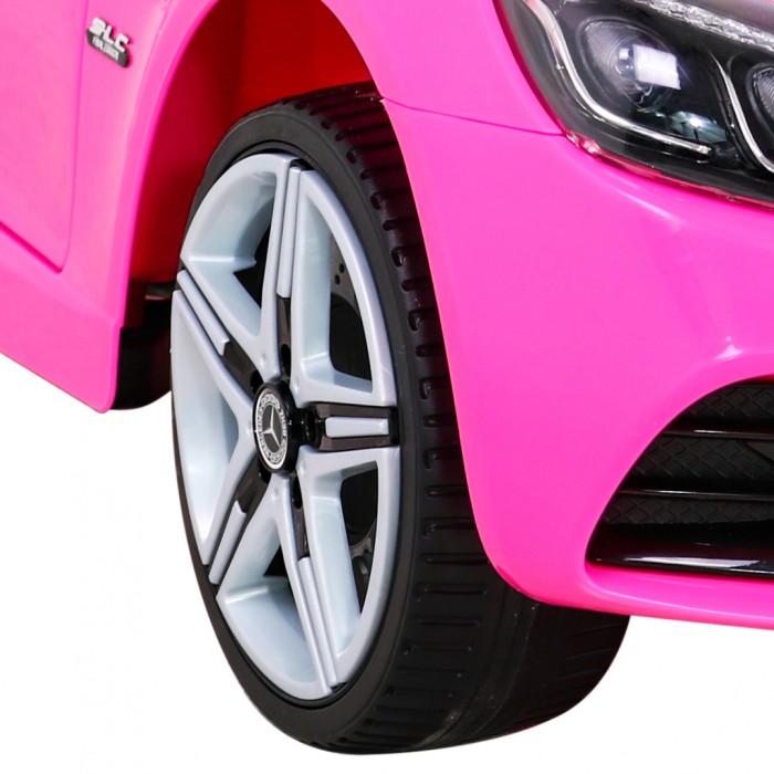 Mercedes Benz SLC300 Auto na akumulator dla dzieci Różowy + Dźwięki MP3 Światła + Pilot + Wolny Start-14 7037 