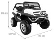 Pojazd Mercedes BENZ UNIMOG Biały-2 7038 