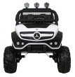 Mercedes Benz Unimog dla dzieci Biały + Napęd 4x4 + Pilot + Bagażnik + Wolny Start + MP3 LED-3 7039 