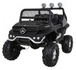 Mercedes Benz Unimog dla dzieci Czarny + Terenowy 4x4-1 7040 