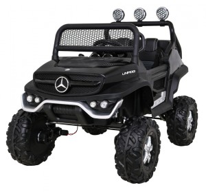 Mercedes Benz Unimog dla dzieci Czarny + Terenowy 4x4