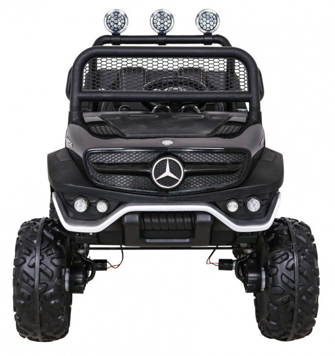 Mercedes Benz Unimog dla dzieci Czarny + Terenowy 4x4-3 7040 