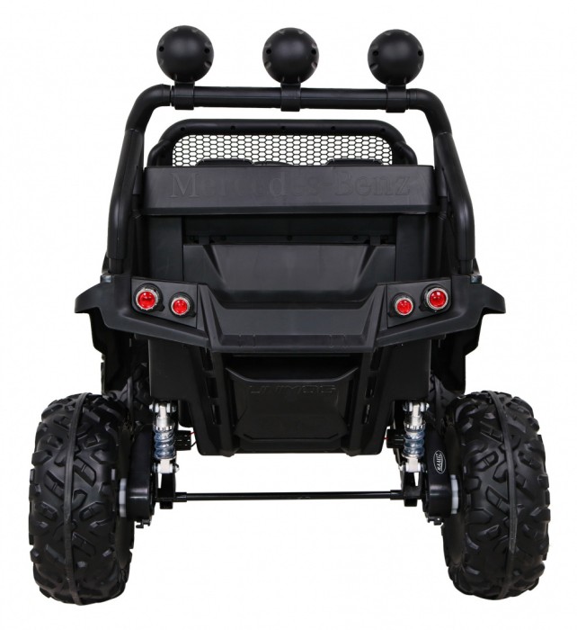 Mercedes Benz Unimog dla dzieci Czarny + Terenowy 4x4-6 7040 