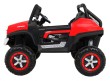 Mercedes Benz Unimog dla dzieci Czerwony + Napęd 4x4 + Pilot + Bagażnik + Wolny Start + MP3 LED-5 7041 