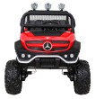Mercedes Benz Unimog dla dzieci Terenowy Czerwony + Napęd 4x4 + Pilot-3 7042 