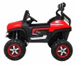 Mercedes Benz Unimog dla dzieci Terenowy Czerwony + Napęd 4x4 + Pilot-4 7042 