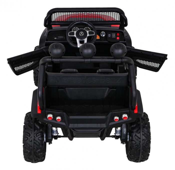 Mercedes Benz Unimog dla dzieci Terenowy Czerwony + Napęd 4x4 + Pilot-7 7042 