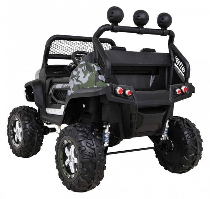 Mercedes Benz Unimog dla dzieci Lakier Moro + Napęd 4x4 + Pilot + Bagażnik + Wolny Start + MP3 LED-5 7045 