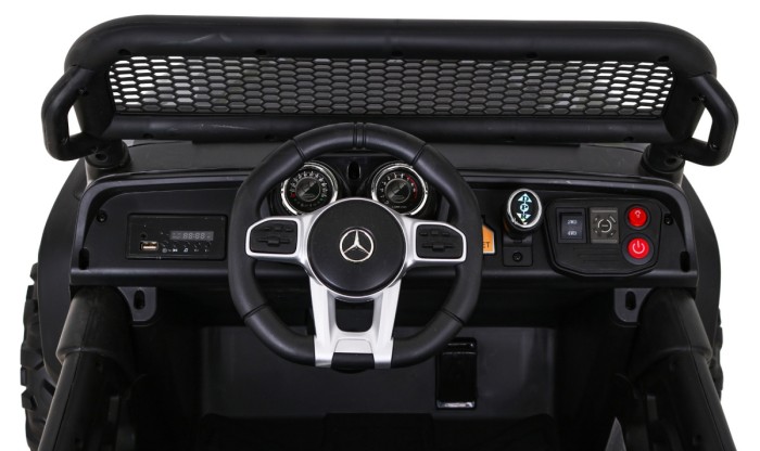 Mercedes Benz Unimog dla dzieci Lakier Moro + Napęd 4x4 + Pilot + Bagażnik + Wolny Start + MP3 LED-7 7045 