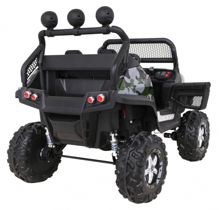 Mercedes Benz Unimog dla dzieci Lakier Moro + Napęd 4x4 + Pilot + Bagażnik + Wolny Start + MP3 LED-8 7045 