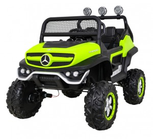 Mercedes Benz Unimog dla dzieci Zielony + Napęd 4x4