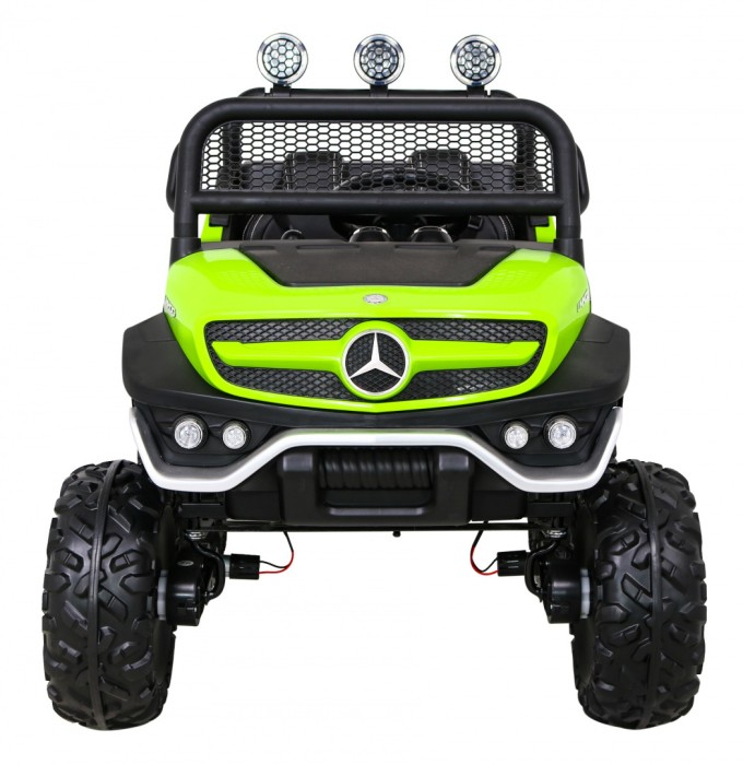 Mercedes Benz Unimog dla dzieci Zielony + Napęd 4x4-3 7046 