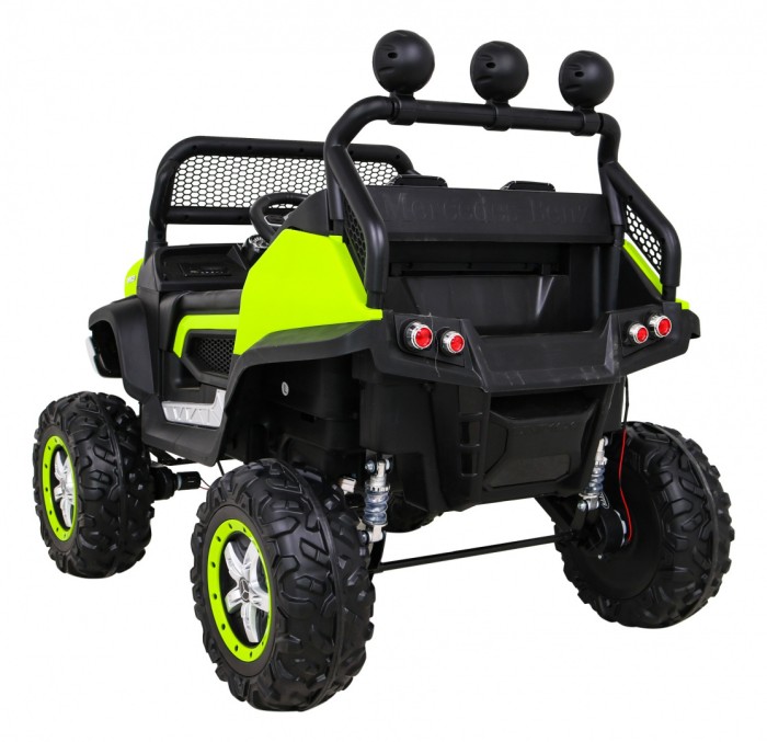 Mercedes Benz Unimog dla dzieci Zielony + Napęd 4x4-5 7046 