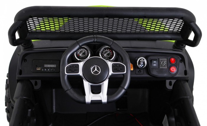 Mercedes Benz Unimog dla dzieci Zielony + Napęd 4x4-10 7046 