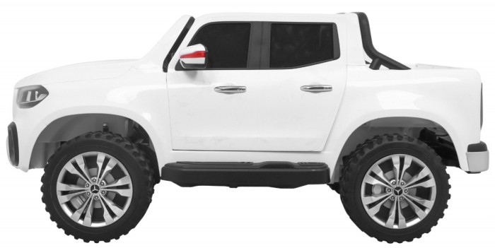 Mercedes Benz X-Class dla dzieci Biały Pickup + Pilot + Napęd 4x4-4 7047 